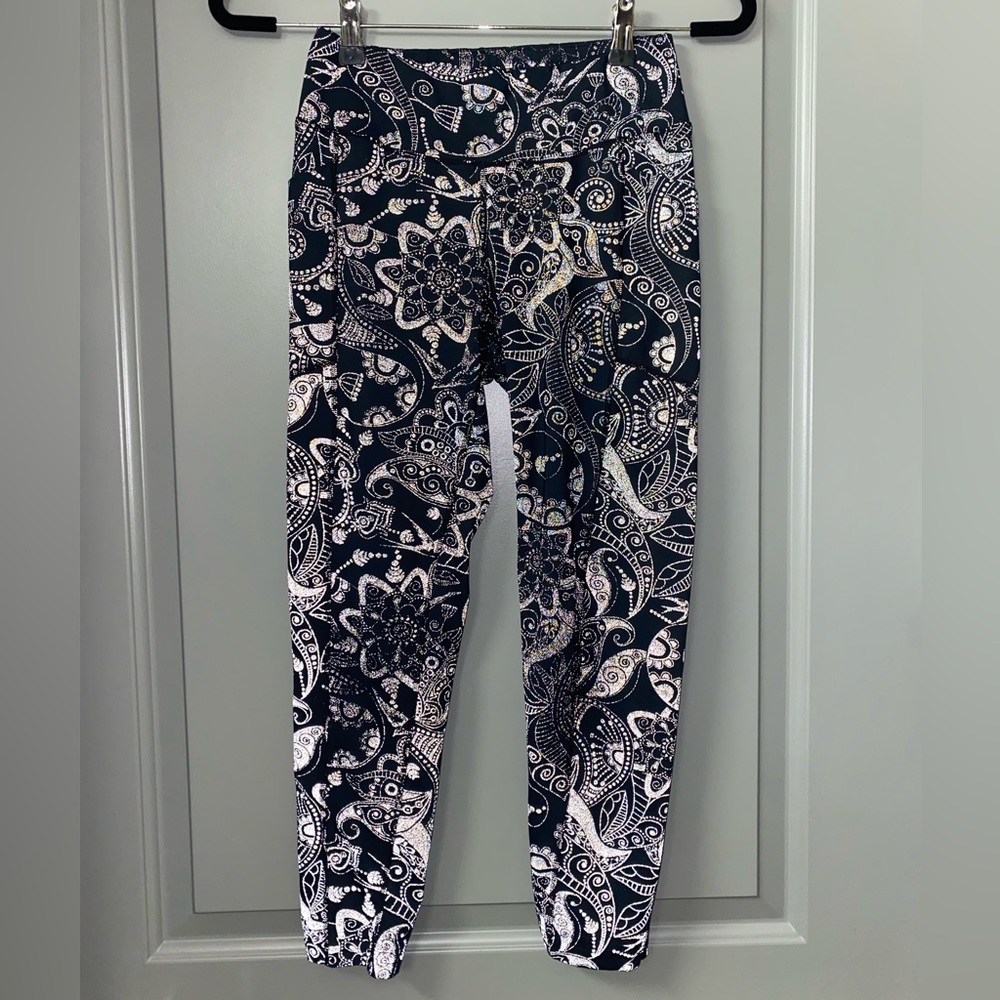 Firecracker Oiselle Tights - Reflective